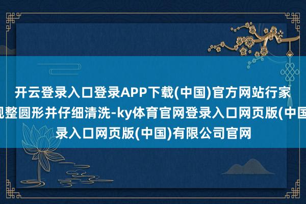 开云登录入口登录APP下载(中国)官方网站行家将叶片剪裁陈规整圆形并仔细清洗-ky体育官网登录入口网页版(中国)有限公司官网